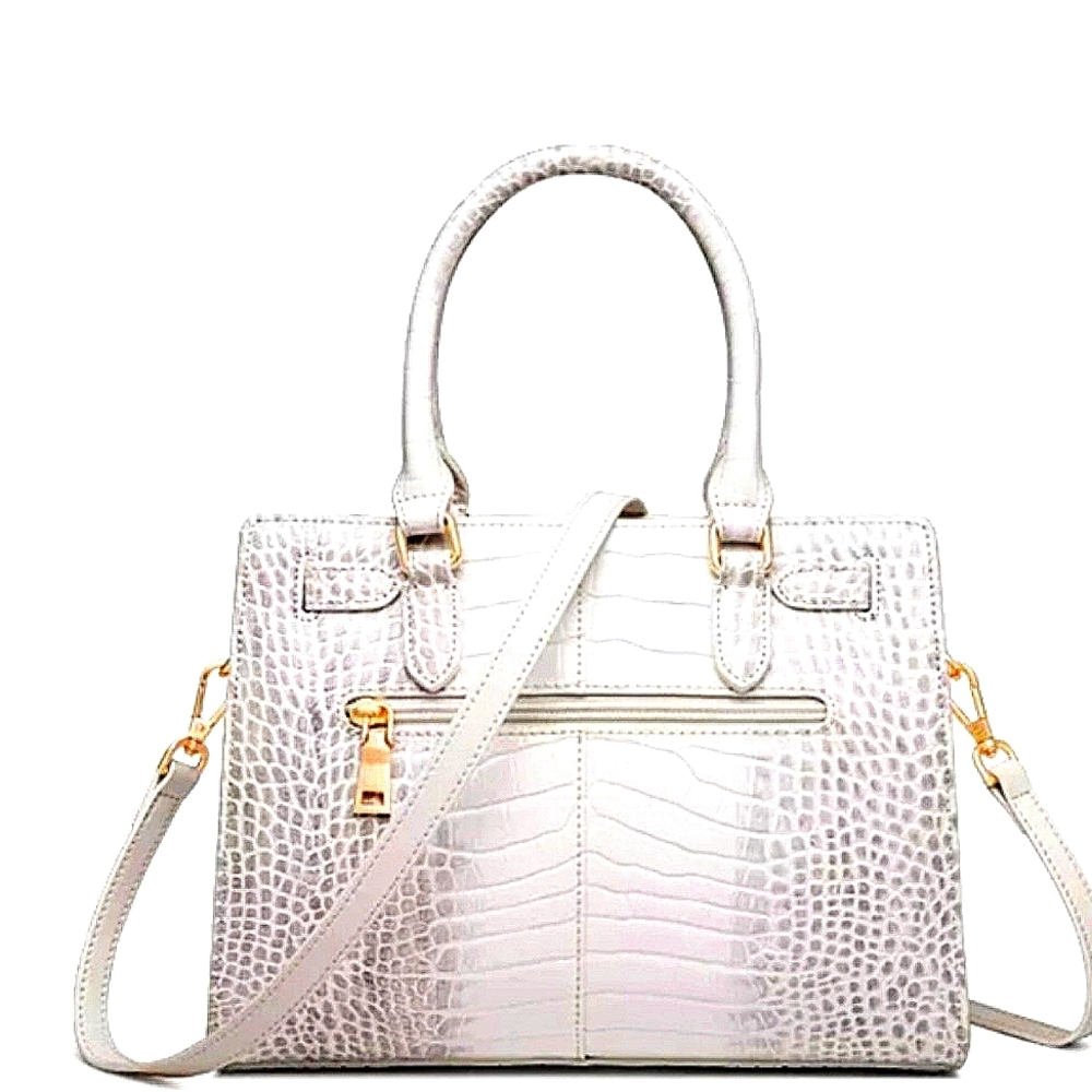 ♥️Susan.NWT Crocodile embossed leather crossbody Bag - Picture 3 of 6
